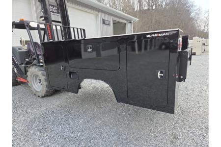 New 2026 DuraMag S-Series Aluminum Service Body SRW Gloss Black Service Bodies