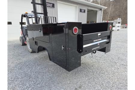 New 2026 DuraMag S-Series Aluminum Service Body SRW Gloss Black Service Bodies