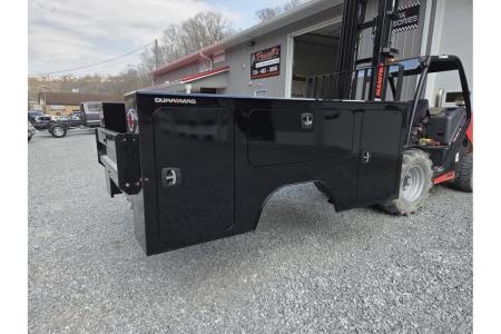 New 2026 DuraMag S-Series Aluminum Service Body SRW Gloss Black Service Bodies