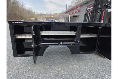 New 2026 DuraMag S-Series Aluminum Service Body SRW Gloss Black Service Bodies