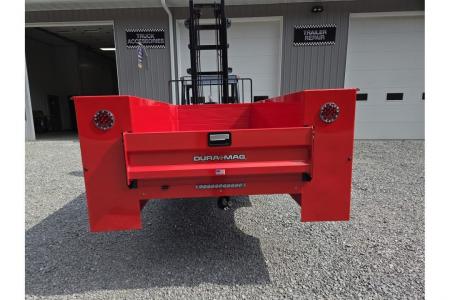 New Dura Mag Truck Bodies S-Series Aluminum Service Body White SRW Red