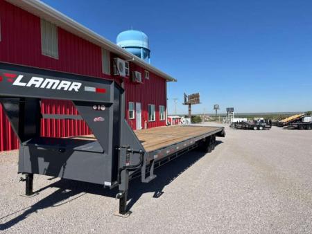 New 2026 Lamar Trailers 102 X36' FS 14K DECK OVER Flatbed Trailer