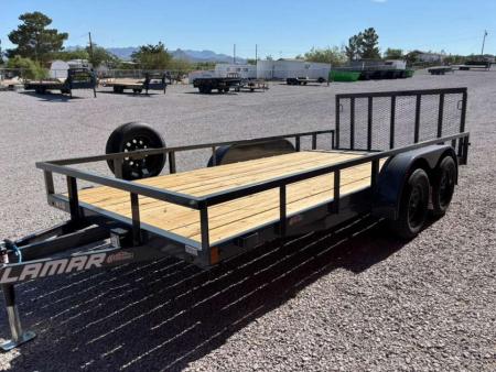 New 2026 Lamar Trailers 83 X16' UC 7K UTILITY 4  CHANNEL FRAME Utility Trailer