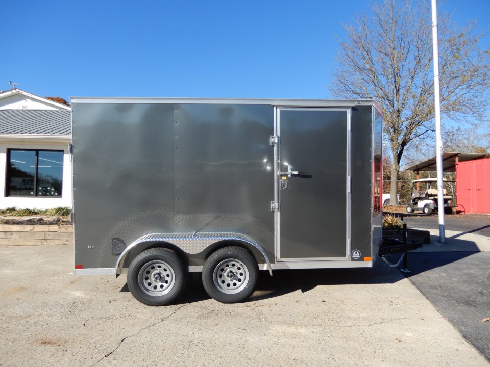 New 2026 Covered Wagon 6X12 Enclosed, 6'6" Height, 7K GVWR