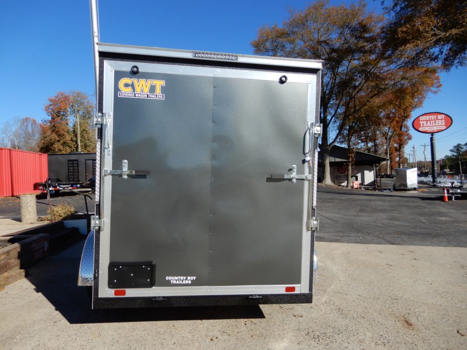 New 2026 Covered Wagon 6X12 Enclosed, 6'6" Height, 7K GVWR