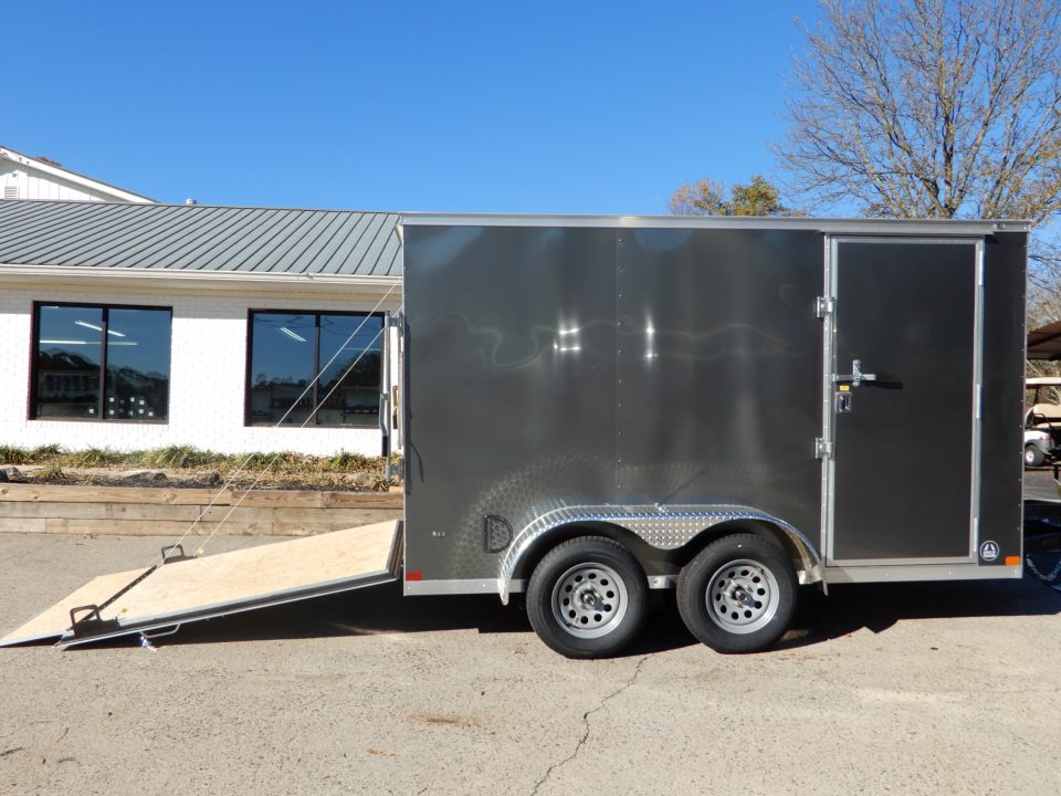 New 2026 Covered Wagon 6X12 Enclosed, 6'6" Height, 7K GVWR