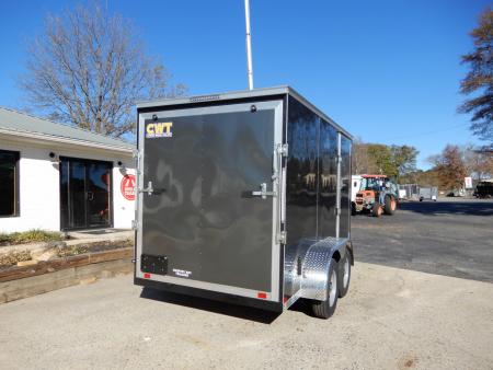 New 2026 Covered Wagon 6X12 Enclosed, 6'6" Height, 7K GVWR