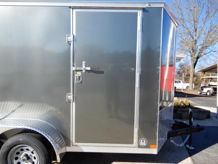 New 2026 Covered Wagon 6X12 Enclosed, 6'6" Height, 7K GVWR