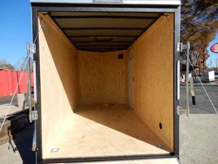 New 2026 Covered Wagon 6X12 Enclosed, 6'6" Height, 7K GVWR