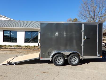New 2026 Covered Wagon 6X12 Enclosed, 6'6" Height, 7K GVWR