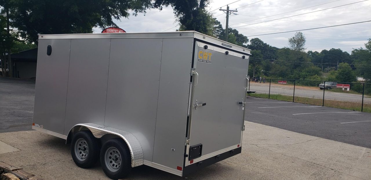 New 2026 Covered Wagon 7x14 Enclosed, 6'6" Height, 7K GVWR