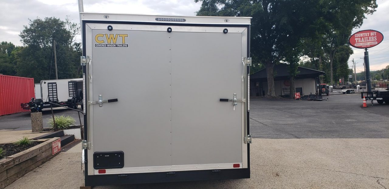 New 2026 Covered Wagon 7x14 Enclosed, 6'6" Height, 7K GVWR