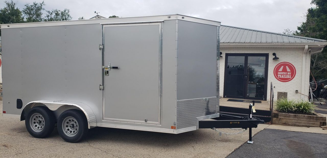 New 2026 Covered Wagon 7x14 Enclosed, 6'6" Height, 7K GVWR