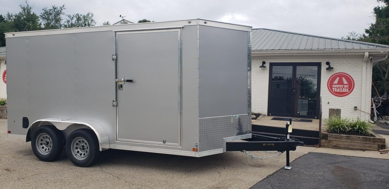 New 2026 Covered Wagon 7x14 Enclosed, 6'6" Height, 7K GVWR