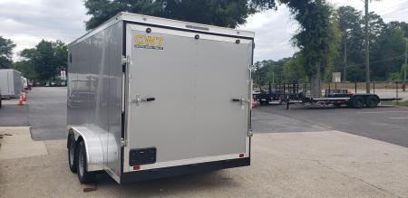 New 2026 Covered Wagon 7x14 Enclosed, 6'6" Height, 7K GVWR