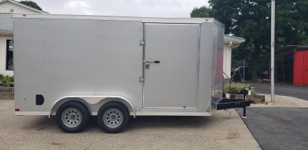 New 2026 Covered Wagon 7x14 Enclosed, 6'6" Height, 7K GVWR