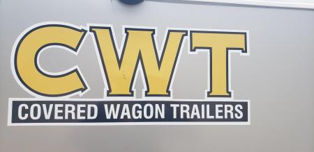 New 2026 Covered Wagon 7x14 Enclosed, 6'6" Height, 7K GVWR