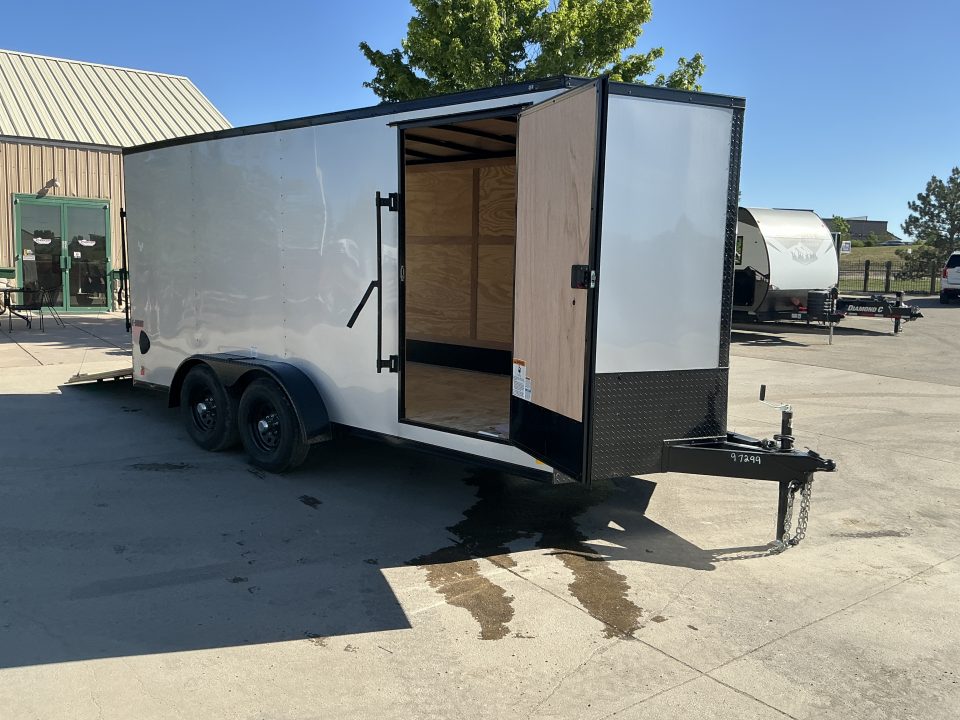 New 2026 Cargo Mate 7x16TA3 Cargo / Enclosed Trailer 10k GVWR