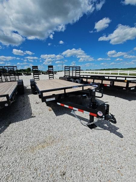 New 2026 Sure-Trac 7 x 20 (18+2) 14K Equipment Trailer