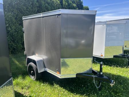 New 2026 Cross Trailers 4x6 2K Ramp Door Cargo / Enclosed Trailer