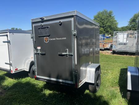 New 2026 Cross Trailers 4x6 2K Ramp Door Cargo / Enclosed Trailer