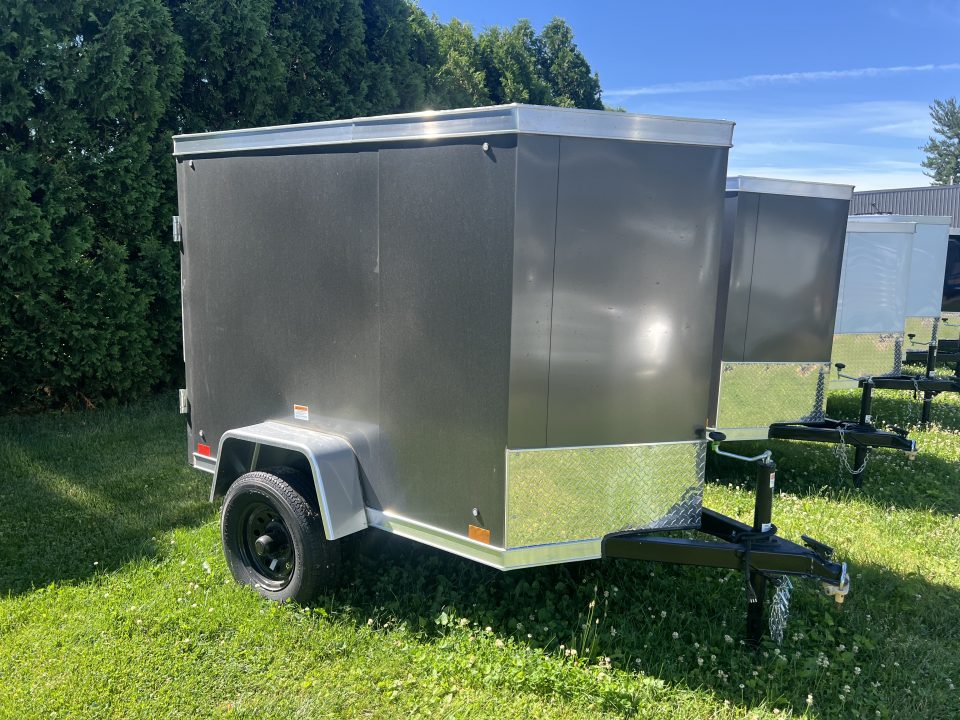 New 2026 Cross Trailers 4x6 2K Ramp Door Cargo / Enclosed Trailer