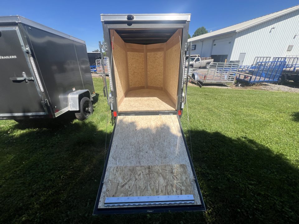 New 2026 Cross Trailers 4x6 2K Ramp Door Cargo / Enclosed Trailer