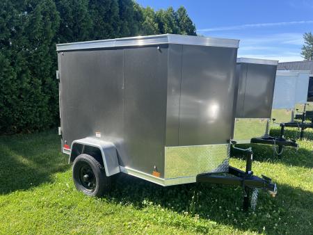 New 2026 Cross Trailers 4x6 2K Ramp Door Cargo / Enclosed Trailer