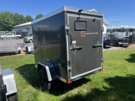 New 2026 Cross Trailers 4x6 2K Ramp Door Cargo / Enclosed Trailer