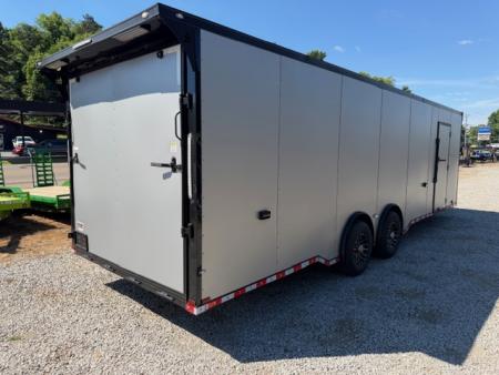 New OUTLAW Light Race 8.5x28 12k Silver/Black Trim PKG W/ RS Cab