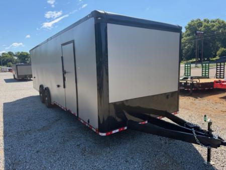 New OUTLAW Light Race 8.5x28 12k Silver/Black Trim PKG W/ RS Cab