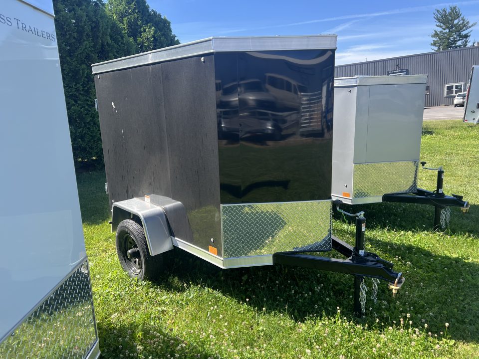 New 2026 Cross Trailers 4x6 2K Barn Door Cargo / Enclosed Trailer