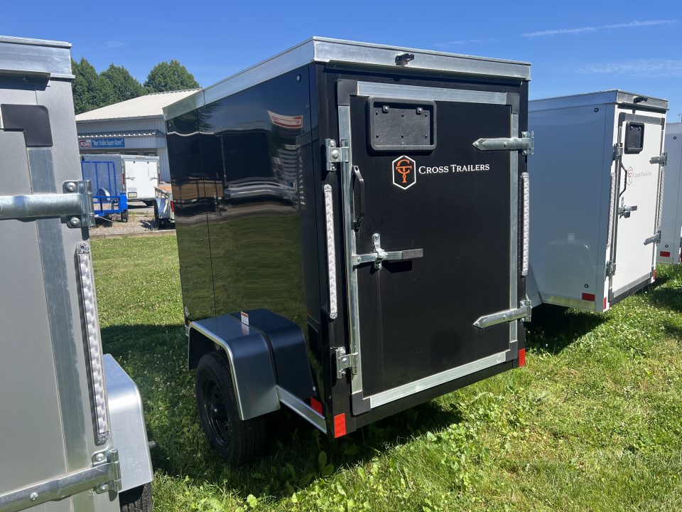 New 2026 Cross Trailers 4x6 2K Barn Door Cargo / Enclosed Trailer