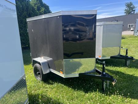New 2026 Cross Trailers 4x6 2K Barn Door Cargo / Enclosed Trailer