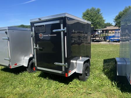 New 2026 Cross Trailers 4x6 2K Barn Door Cargo / Enclosed Trailer
