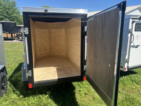 New 2026 Cross Trailers 4x6 2K Barn Door Cargo / Enclosed Trailer