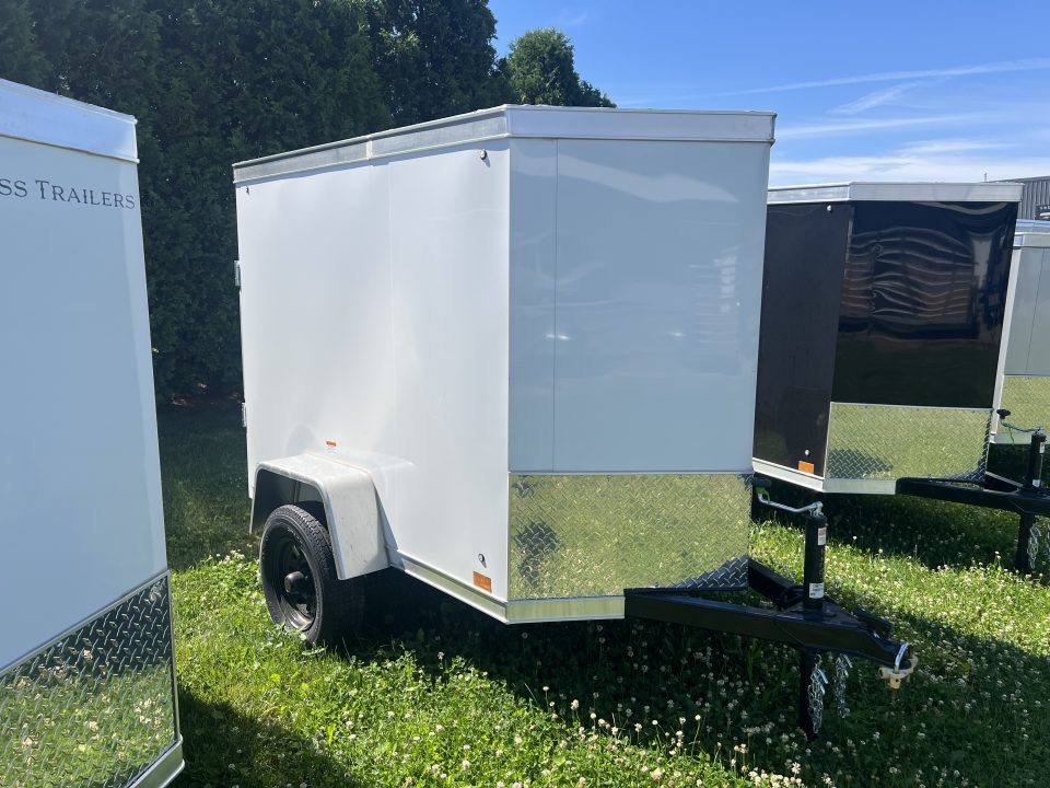 New 2026 Cross Trailers 4x6 2K Barn Door Cargo / Enclosed Trailer