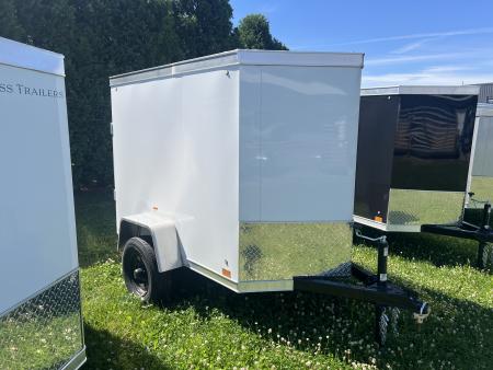 New 2026 Cross Trailers 4x6 2K Barn Door Cargo / Enclosed Trailer