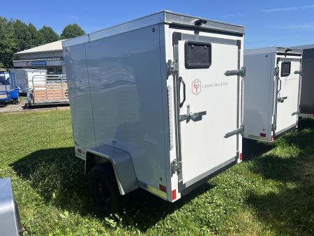 New 2026 Cross Trailers 4x6 2K Barn Door Cargo / Enclosed Trailer
