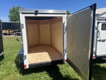 New 2026 Cross Trailers 4x6 2K Barn Door Cargo / Enclosed Trailer
