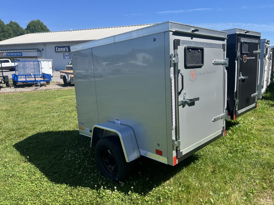 New 2026 Cross Trailers 4x6 2K Barn Door Cargo / Enclosed Trailer