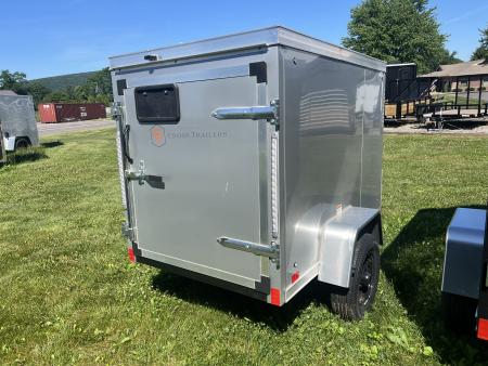 New 2026 Cross Trailers 4x6 2K Barn Door Cargo / Enclosed Trailer