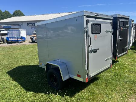 New 2026 Cross Trailers 4x6 2K Barn Door Cargo / Enclosed Trailer