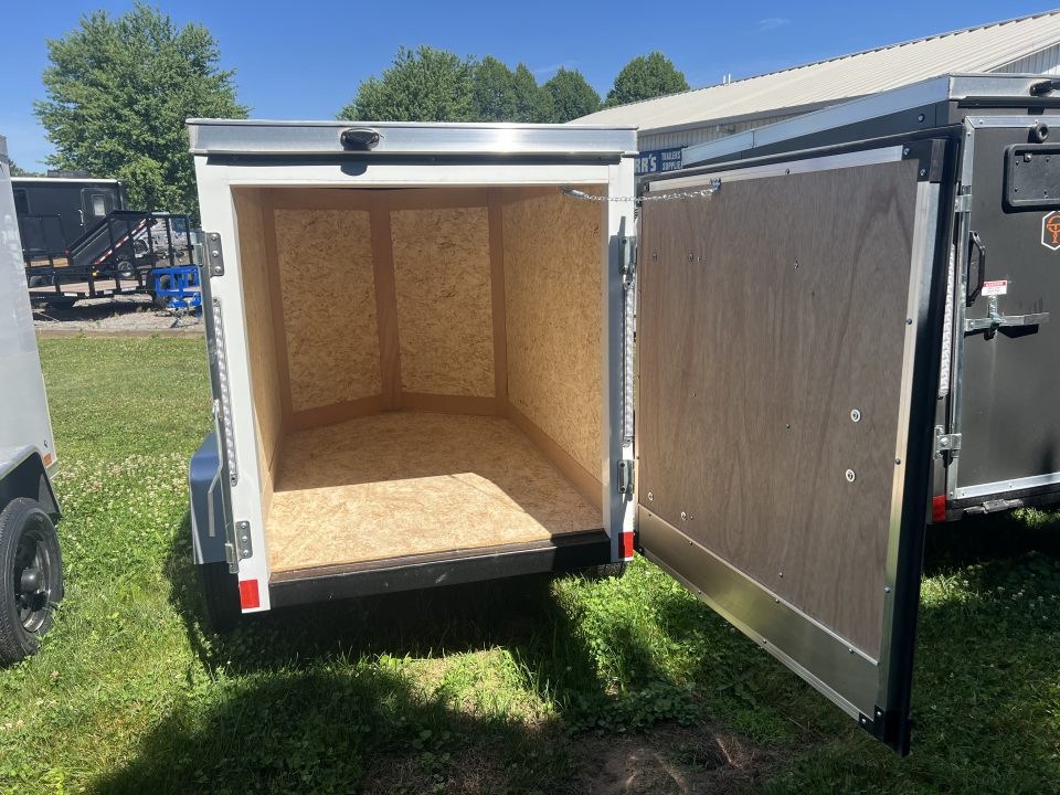 New 2026 Cross Trailers 4x6 2K Barn Door Cargo / Enclosed Trailer