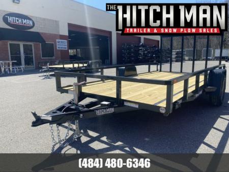 New 7 x 14 Sure-Trac Tube Top Utility Trailer 5K w/ Brakes