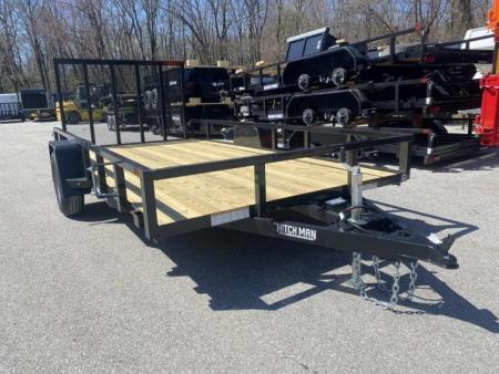 New 7 x 14 Sure-Trac Tube Top Utility Trailer 5K w/ Brakes