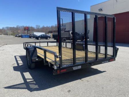 New 7 x 14 Sure-Trac Tube Top Utility Trailer 5K w/ Brakes