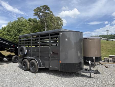 New 2026 Delta Trailers 500ES 16' Stock / Stock Combo Trailer