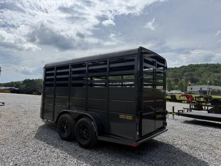 New 2026 Delta Trailers 500ES 16' Stock / Stock Combo Trailer