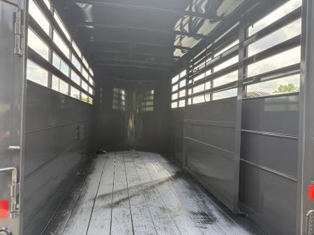 New 2026 Delta Trailers 500ES 16' Stock / Stock Combo Trailer